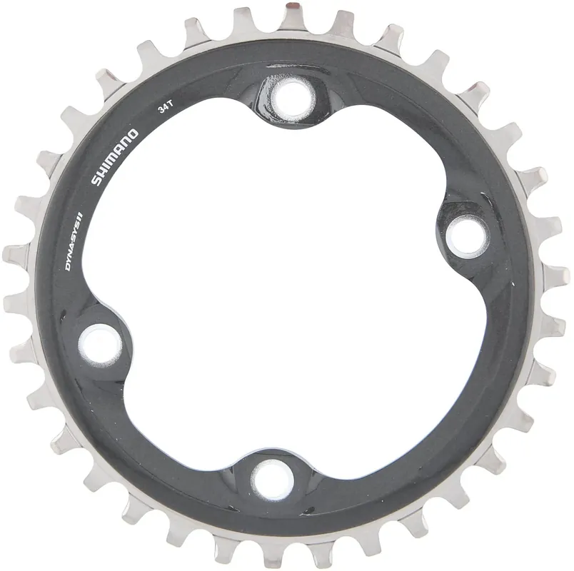 Neu Im Sortiment Shimano Kettenblatt Deore XT SM-CRM81 34 Zähne silber