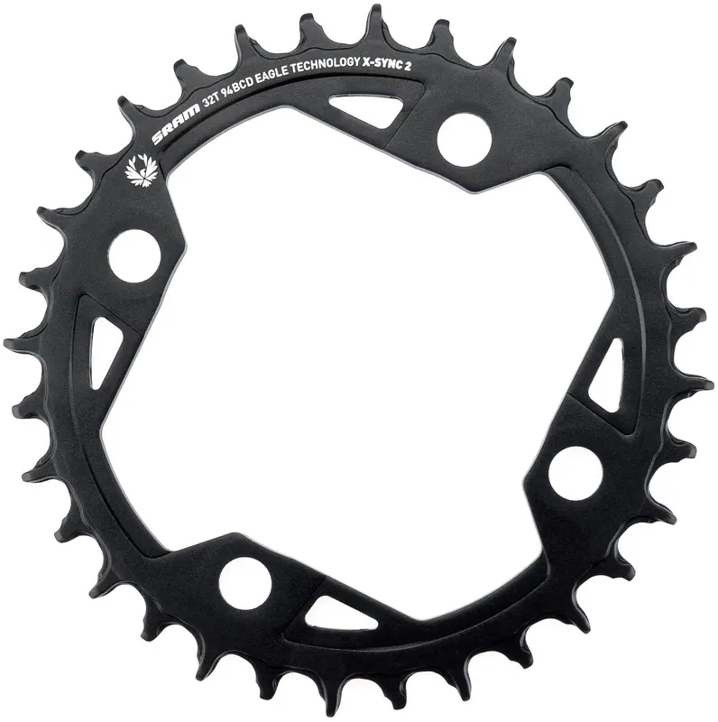Solange Der Vorrat Reicht SRAM Kettenblatt X-Sync 2 32 Zähne schwarz 94 mm Lochkreis, Aluminium, für E-MTB