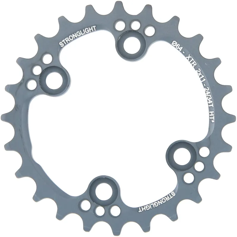 Stronglight Kettenblatt HT3 24 Zähne innen schwarz Finale Aktion