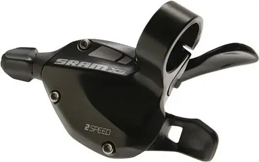 Top-Preis SRAM Daumenschalthebel X5 2-fach links schwarz
