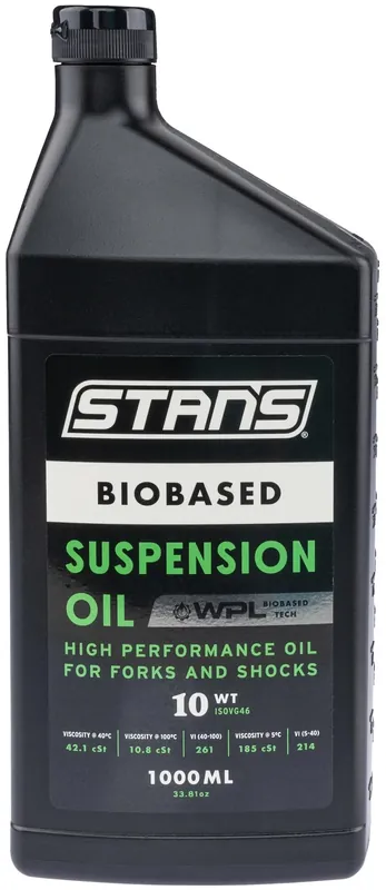 Stan‘s NoTubes Universalöl Biobased Suspension Oil 1 Liter 10 W Viskosität Online Kaufen