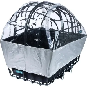 Pieper Regenschutzhaube Luna Vorderradkorb schwarz,schwarz,transparent Top-Preis
