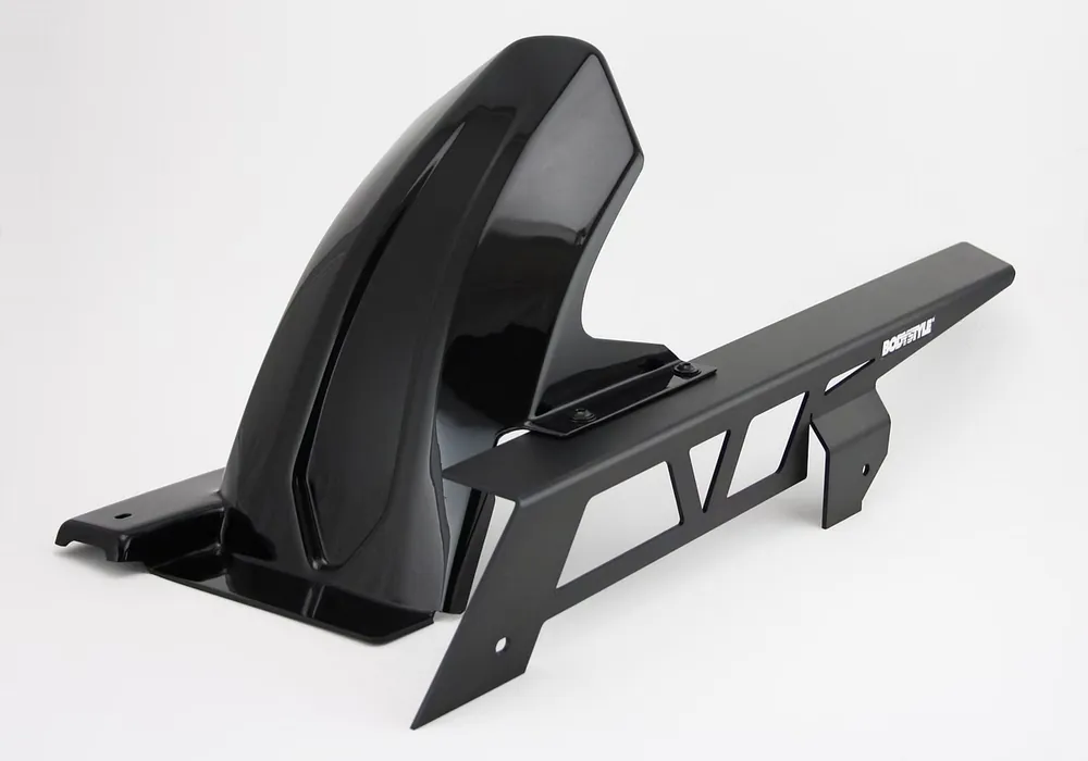 BODYSTYLE Sportsline Hinterradabdeckung mit Alu-Kettenschutz ABS Kunststoff schwarz für HONDA CB750 Hornet Angebot
