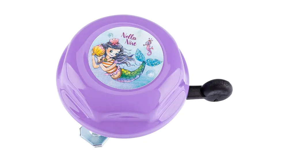 Zertifiziert Bike Fashion Kinderklingel Nella Nixe blau