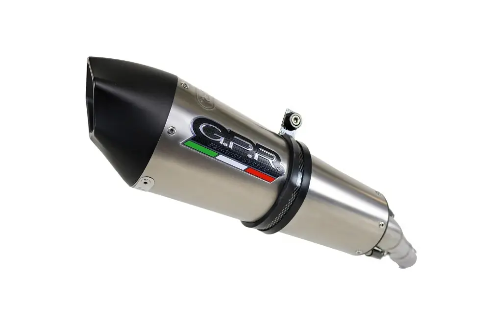 GPR Endschalldämpfer Ducati Hyperstrada 821 2013/16 EC-Approv. slip-on exhaust Gpe Ann. Titaium Neu Im Sortiment