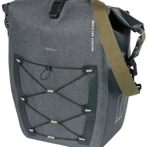 Sonderangebot Basil Einzeltasche Navigator Storm schwarz 31 l MIK Side