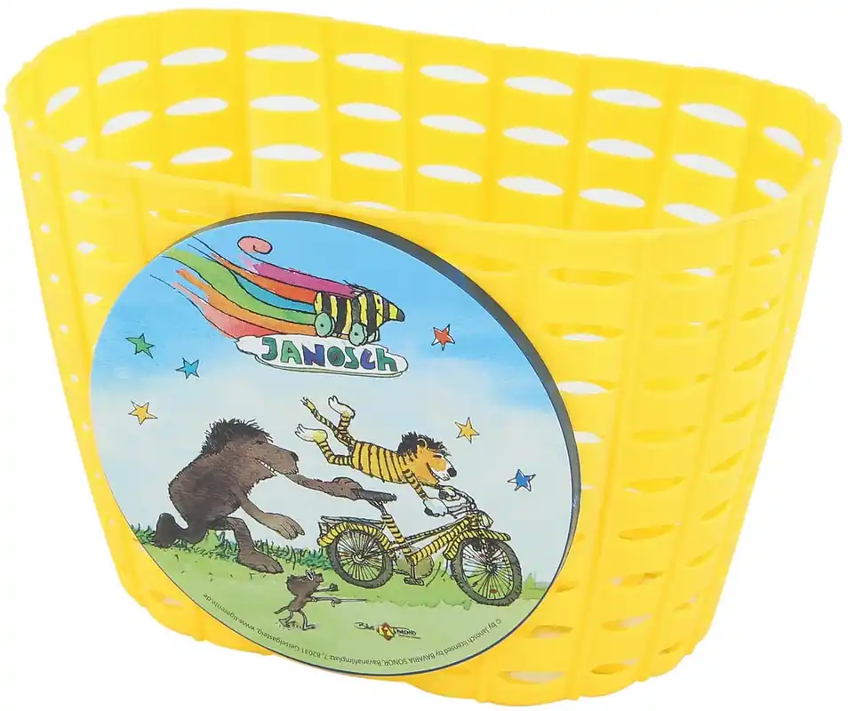 Bike Fashion Kinderkorb Janosch Tigerente gelb Sofort Bestellen