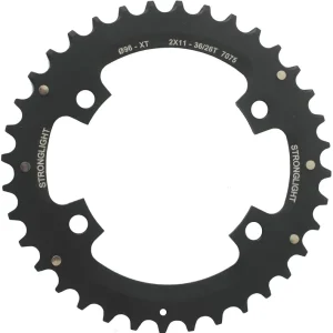 Stronglight Kettenblatt HT3 34 Zähne schwarz außen Direkt Vom Hersteller