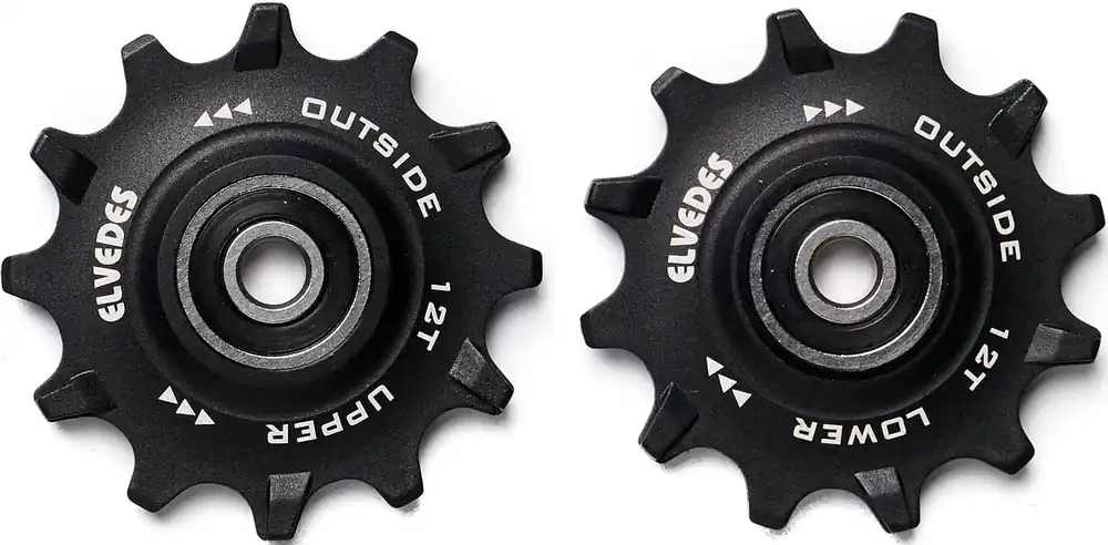 Elvedes Schaltrollen-Set SRAM schwarz Preiswert