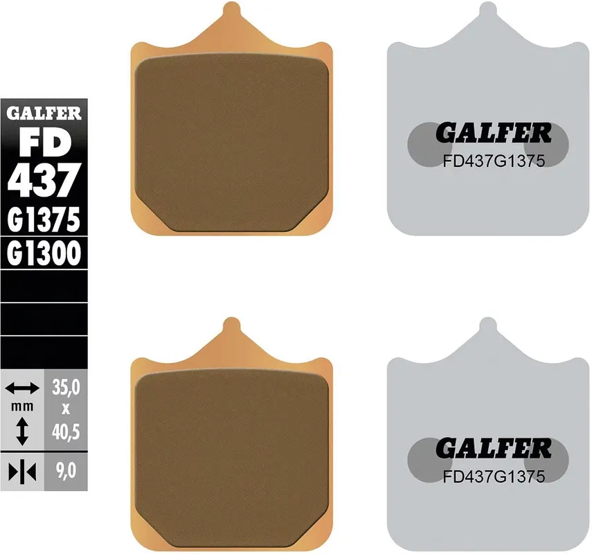 Rabatt Galfer Bremsbelag FD437