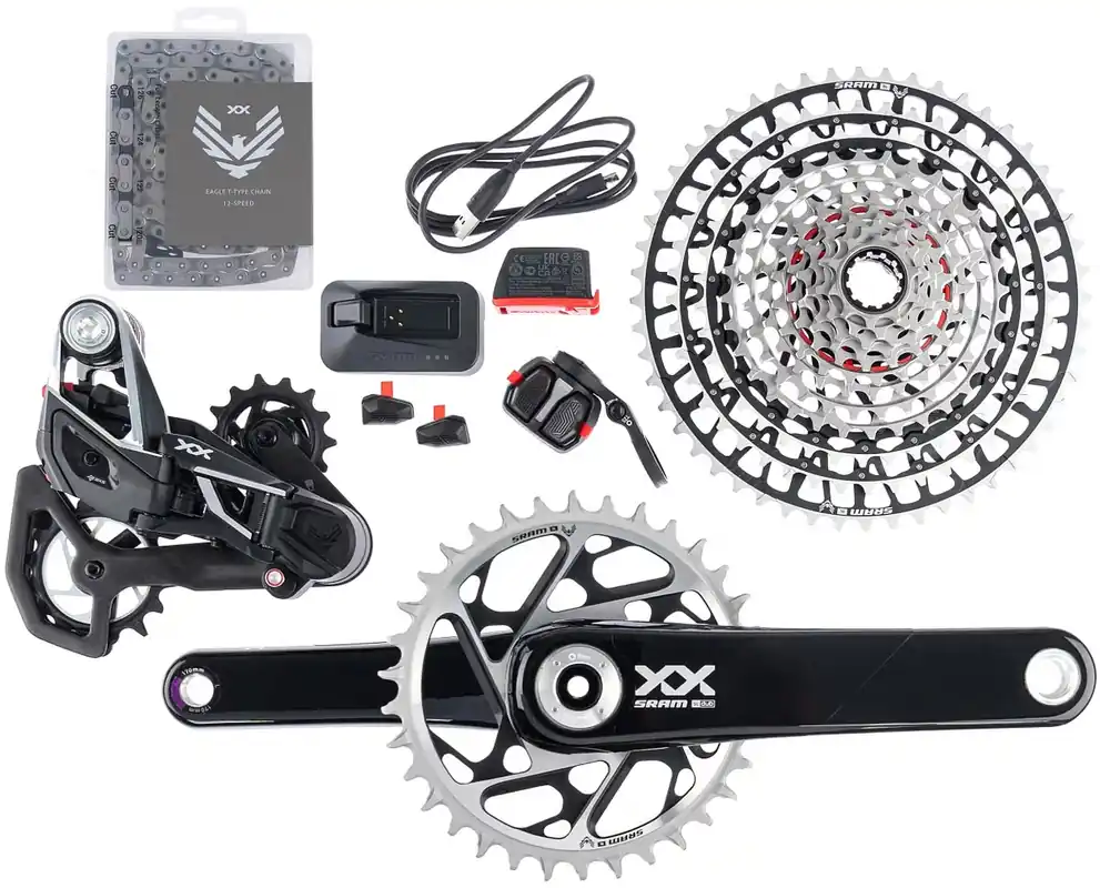 Neu SRAM Schaltgruppen-Set XX SL Eagle AXS Transmission 170 mm Kurbellänge