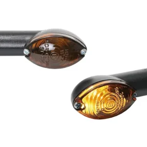 Bestpreis Spec-X Blinker Cat`s Schwarz Getönt 40 mm Lang
