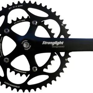 Stronglight Impact Compact Kettenradgarnitur 175 mm schwarz Top-Angebot