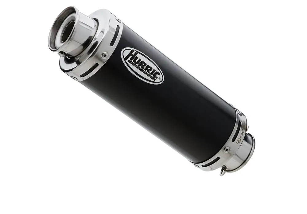 Ausverkauf Hurric SLIP-ON Schalldämpfer Supersport Aluminium eloxiert für SUZUKI GSF 650 Bandit,GSF 650 Bandit S