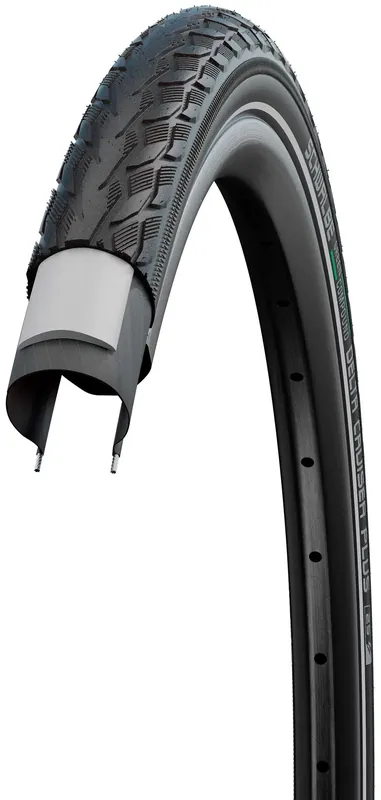 Ausverkauf Schwalbe Delta Cruiser Plus Active Line 28-622 schwarz