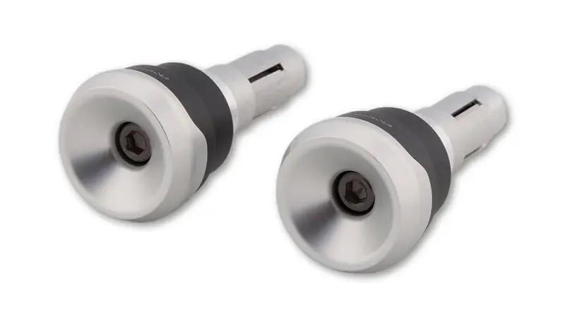 Heißes Angebot HIGHSIDER pro Akron-LS Lenkergewichte Silber (Paar)