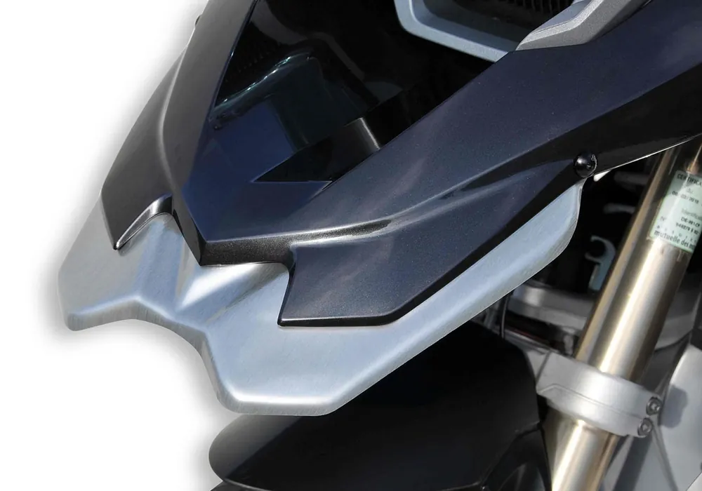 BODYSTYLE Schnabelverlängerung ABS Kunststoff silber für BMW R 1200 GS, R 1200 GS Adventure Expressversand