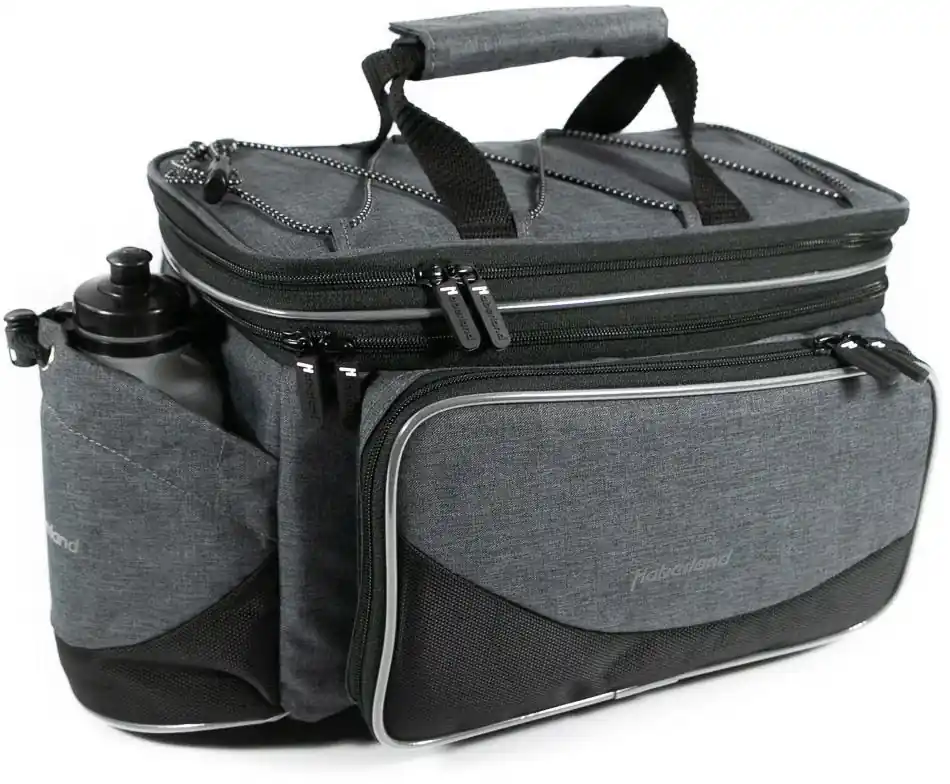 Sichere Zahlung Haberland Flexibag Top Gepäckträgertasche 40 cm grau