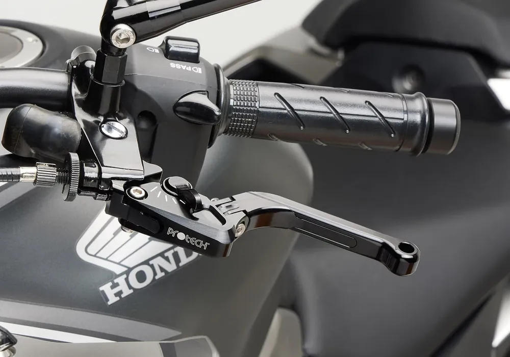 PROTECH Hebel Kupplungshebel Race Alu & Stahl Schwarz für KAWASAKI Versys 1000, Z1000, Z1000 SX Top-Seller