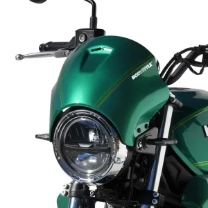Sonderangebot BODYSTYLE Sportsline Scheinwerferverkleidung ABS Kunststoff schwarz/grau/grün für KAWASAKI Z650 RS