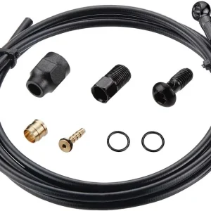 TRP Bremsleitungs-Kit 2000 mm schwarz Ø 5,5 Banjo Anschluss Top-Angebot