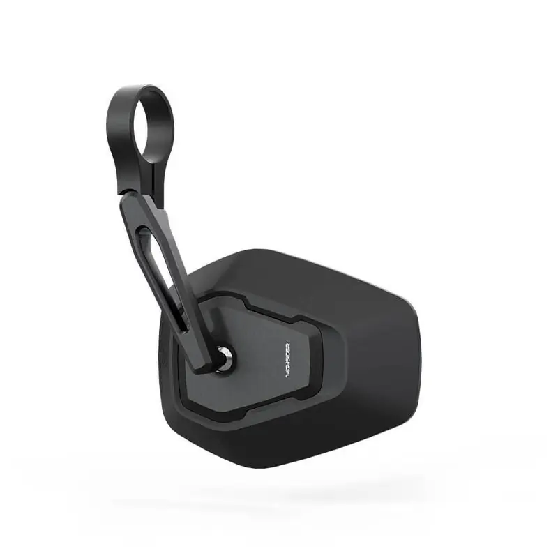 Sofort Bestellen HIGHSIDER pro Lenkerendenspiegel Esagano-RS Schwarz/Schwarz Kurz (1Stck.)