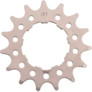 Sale Point Steck-Zahnkranz 15 Zähne silber 1/2" x 3/32", Cr-Mo Stahl, wärmebehandelt, für