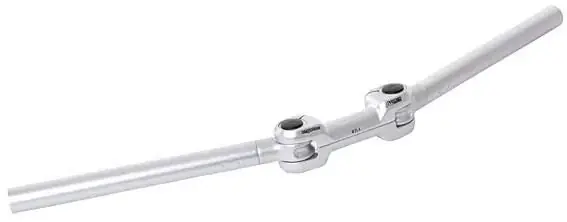 Neuheit ergotec AHS Superlight 25,4 Lenker silber