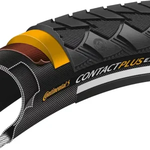 Billig Continental Contact Plus Reifen 28 × 1 1/4" schwarz