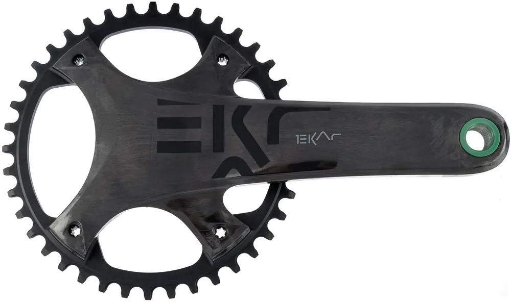 Campagnolo Kettenradgarnitur Ekar 13s 40 Zähne 170 mm schwarz Sichere Zahlung