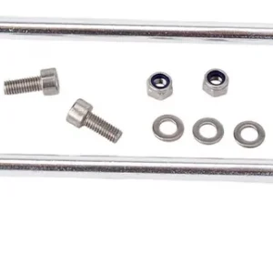 Pletscher Gepäckträgerbefestigung 66/185 mm silber Wochenendangebot
