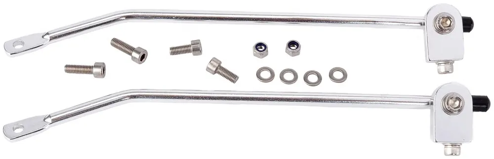 Pletscher Gepäckträgerbefestigung 66/185 mm silber Wochenendangebot