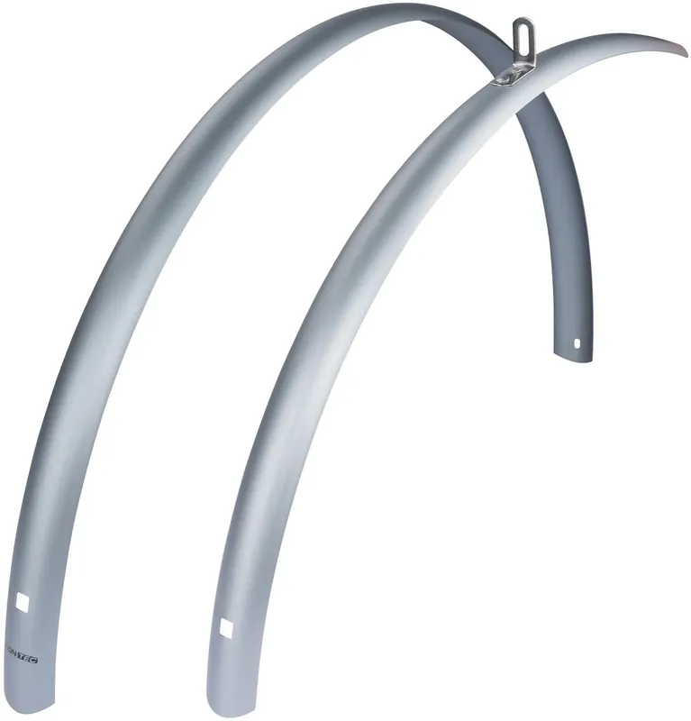 CONTEC Schutzblech-Set Splash Protect DLX 28 Zoll silber 28" - 36 mm breit Preisknaller