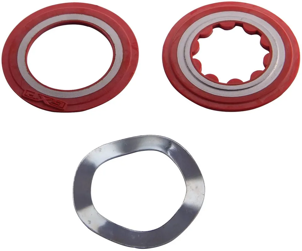 Truvativ Lagerabdeckung GXP rot, silber Heißes Angebot
