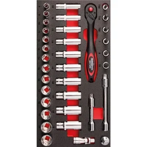 Jetzt Kaufen Bikeservice Moduleinlage Steckschlüssel 3/8", 36-teilig