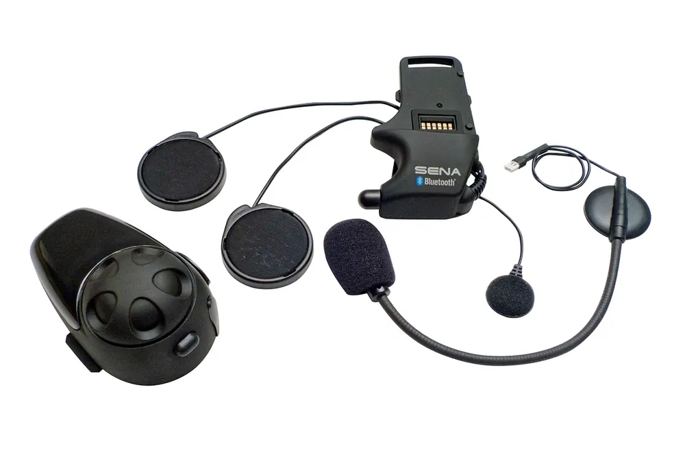 SENA SMH10 Motorrad‑Bluetooth‑Headset und Gegensprechanlage mit Universal‑Mikrofon, Einzelpack Preisknaller