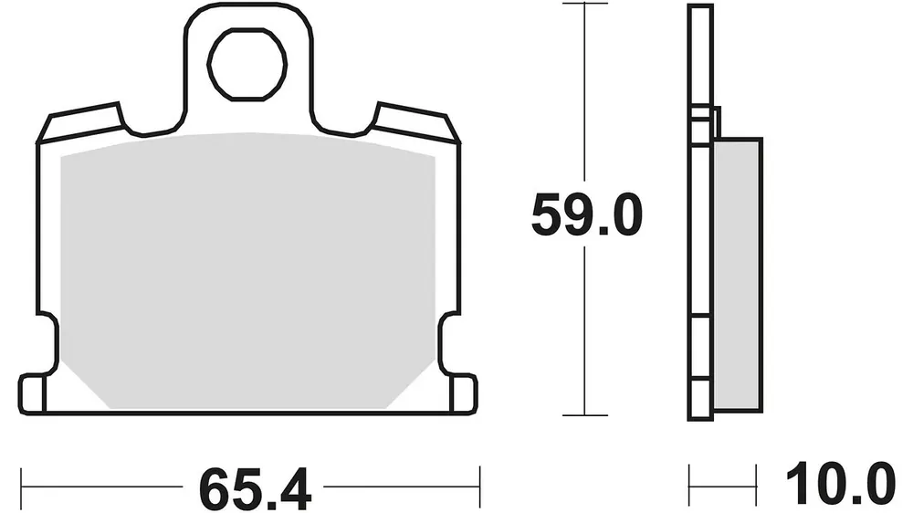 Neu TRW Bremsbelag MCB 521 mit Zulassung