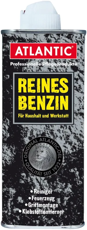 Preisknaller Atlantic Feuerzeugbenzin 125 ml Blechflasche