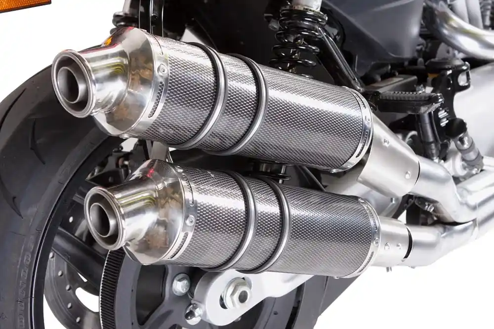 Preis Gesenkt GPR Endschalldämpfer Harley Davidson XR 1200 Pair EC-Approv. slip-on exhaust Poppy Tondo