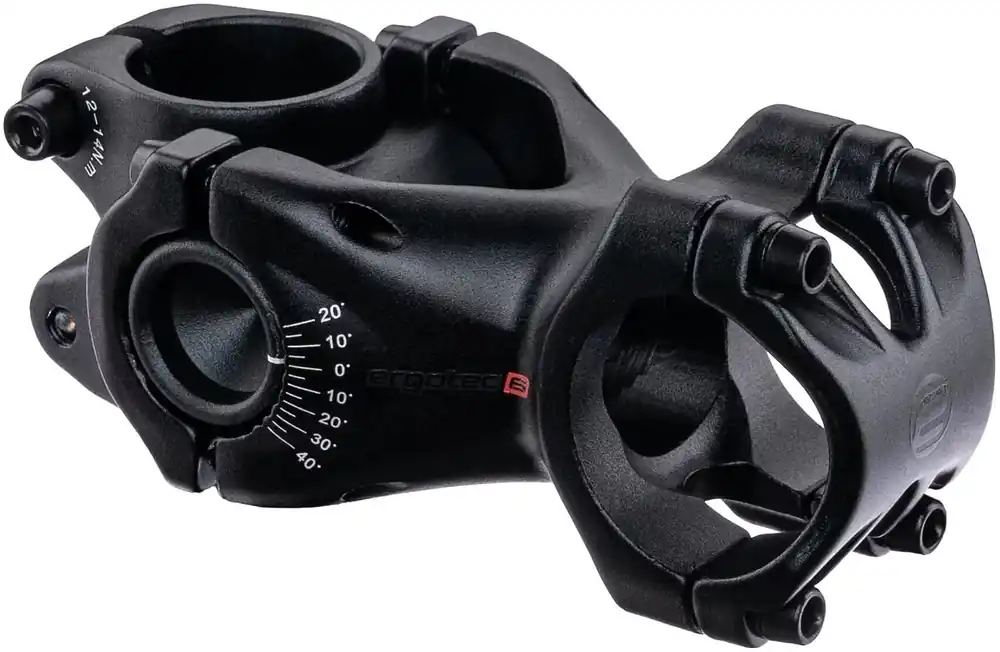 Saisonangebot ergotec Vorbau Swell RE 80 mm schwarz 35,0 mm Lenkerklemmung