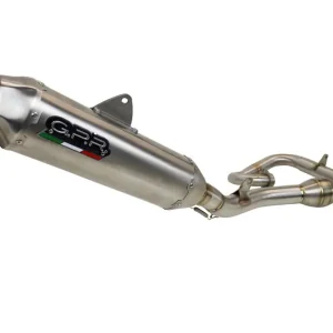 Abverkauf GPR Komplettauspuffanlage Yamaha YZ 250 FX 2020/2024 PENTACROSS INOX FS