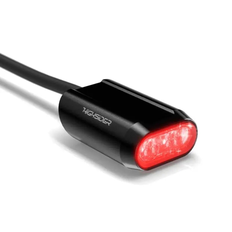 Preis Gesenkt HIGHSIDER pro Split-RS LED Rücklicht Schwarz/Transparent E-geprüft (1Stck)