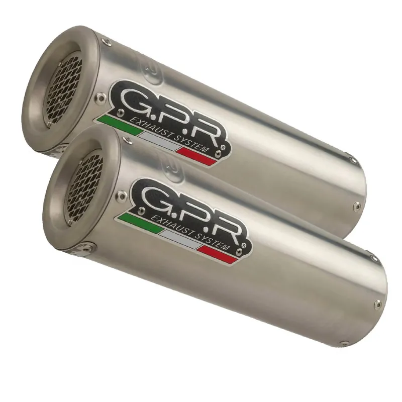 GPR Endschalldämpfer Ducati 1098 2006-12 Pair of EC-Approv. slip-on exhaust catalized M3 Titanium Knallerangebot
