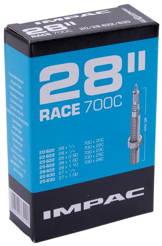 Impac Schlauch Race 28 Zoll SV 40 mm Highlight