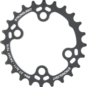 Stronglight Kettenblatt HT3 24 Zähne schwarz Neuheit
