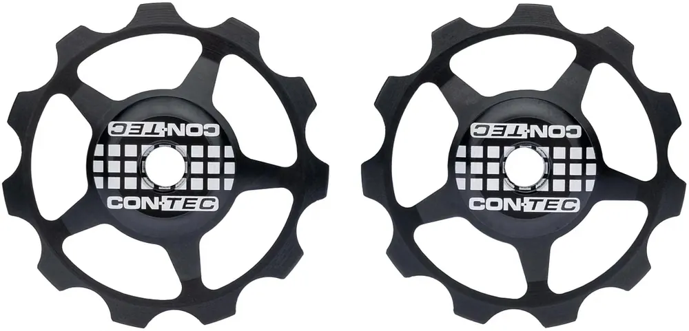 CONTEC Schaltrollen-Set Scroller 11 Zähne schwarz Nur Für Kurze Zeit