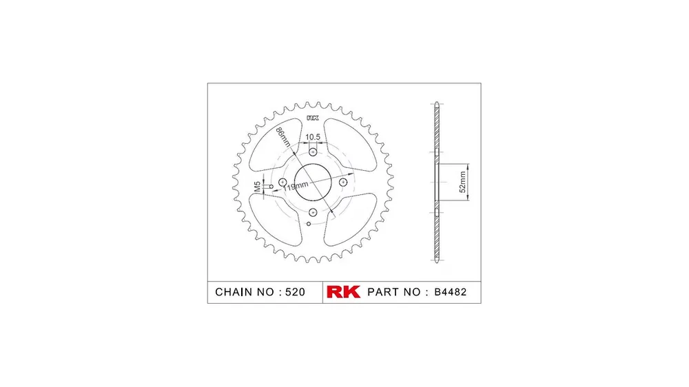 RK Kettenrad 4482 30 Zähne Must-Have