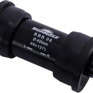 Sunrace Innenlager 4-kant 127 mm schwarz Ø-Schale 40 Heißes Angebot