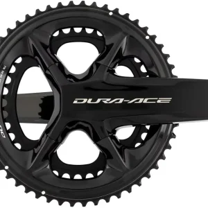Markenware Shimano Kettenradgarnitur Dura Ace FC-R9200 40/54 Zähne schwarz 175 mm Kurbellänge