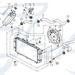 Deckel Wasserbehälter 43466-CEE-00 Bestseller